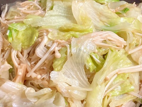 シャキシャキ★レタスのオイスター炒め